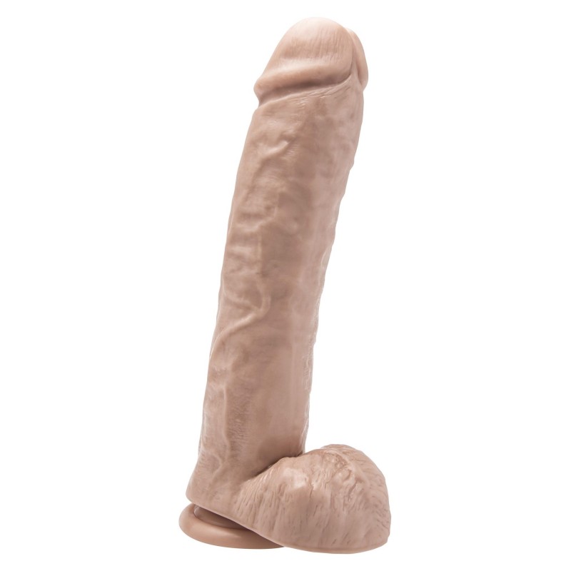 Dildo na przyssawce duży realistyczny penis 28cm